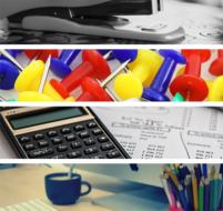 office collage photo