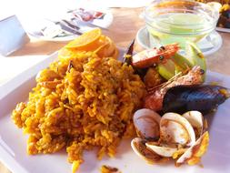 Paella Fish Seafood