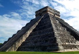tall old pyramid