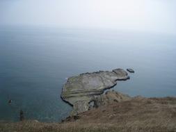 stone island by the sea