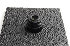 black zoom lens