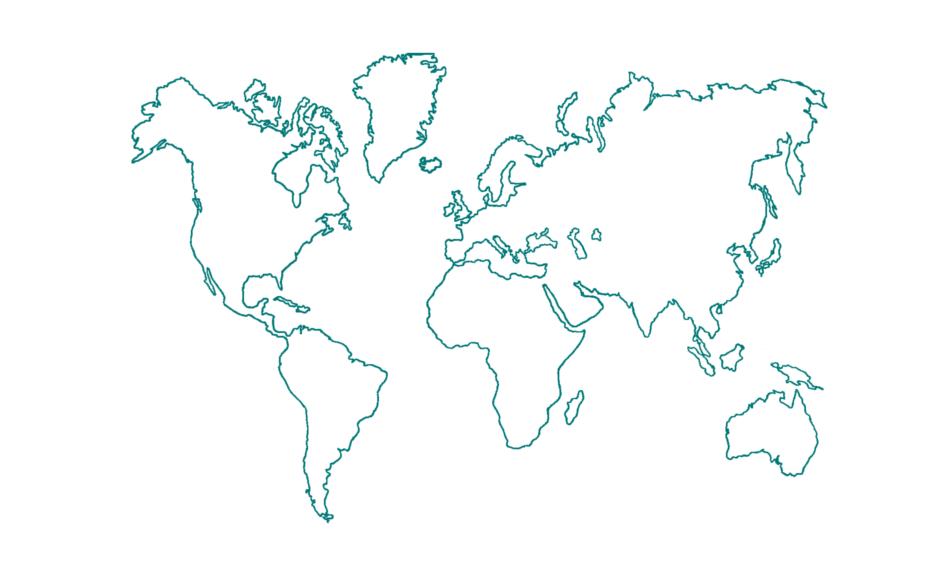 map silhouette map contour map
