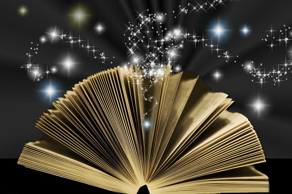 opening of the magic book