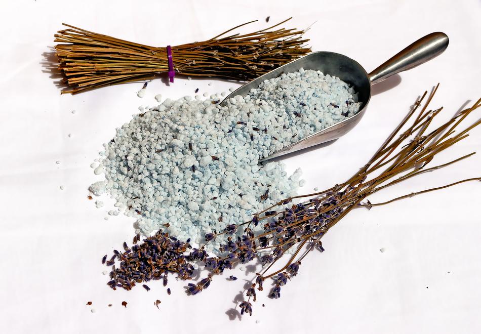 white salt with herbs