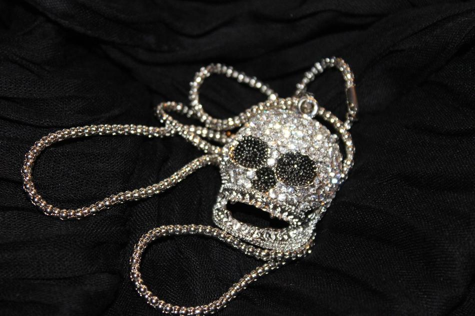Totem Head Chain Silver