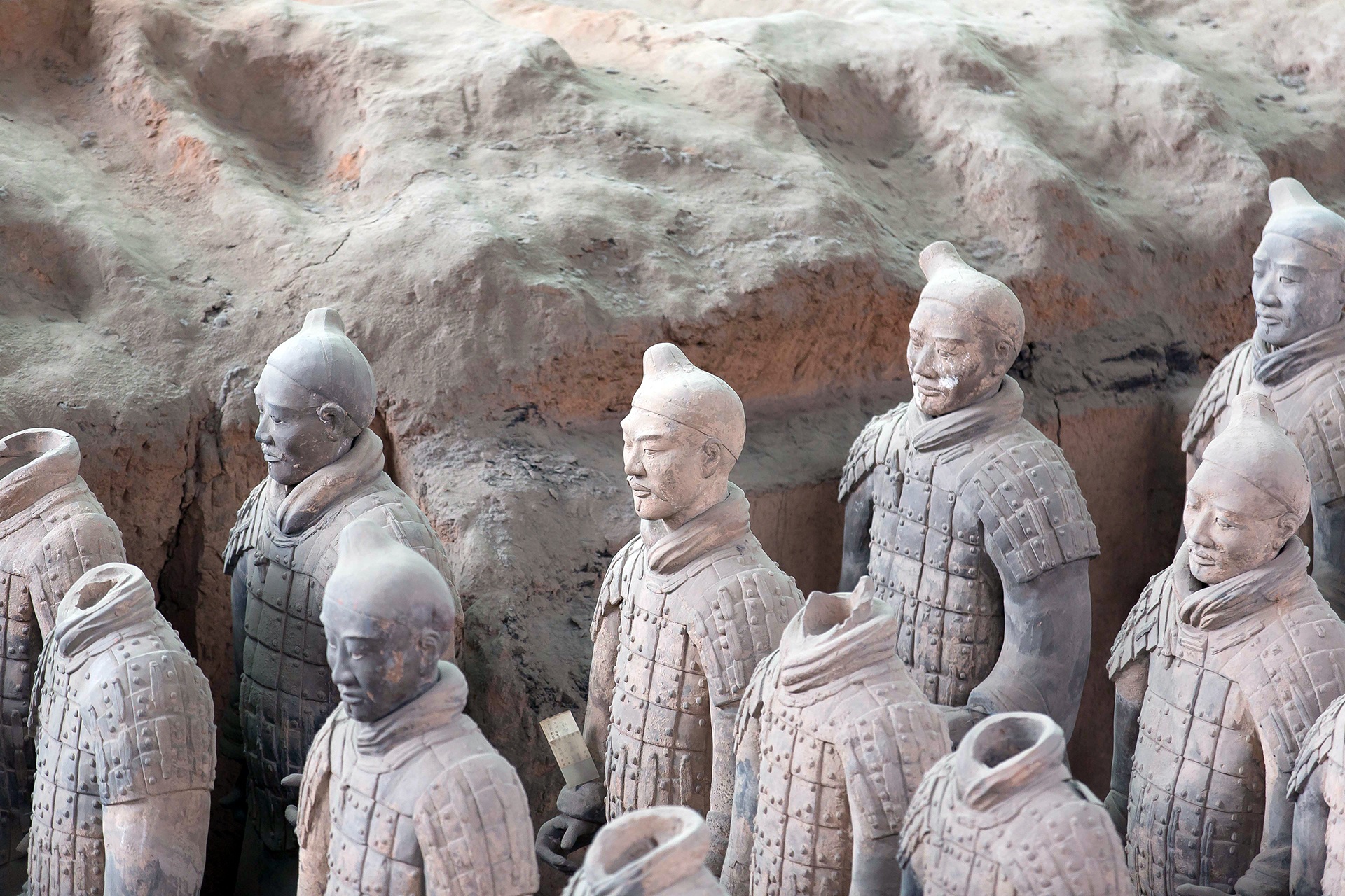 China Terracotta Army Xian Places Free Image Download