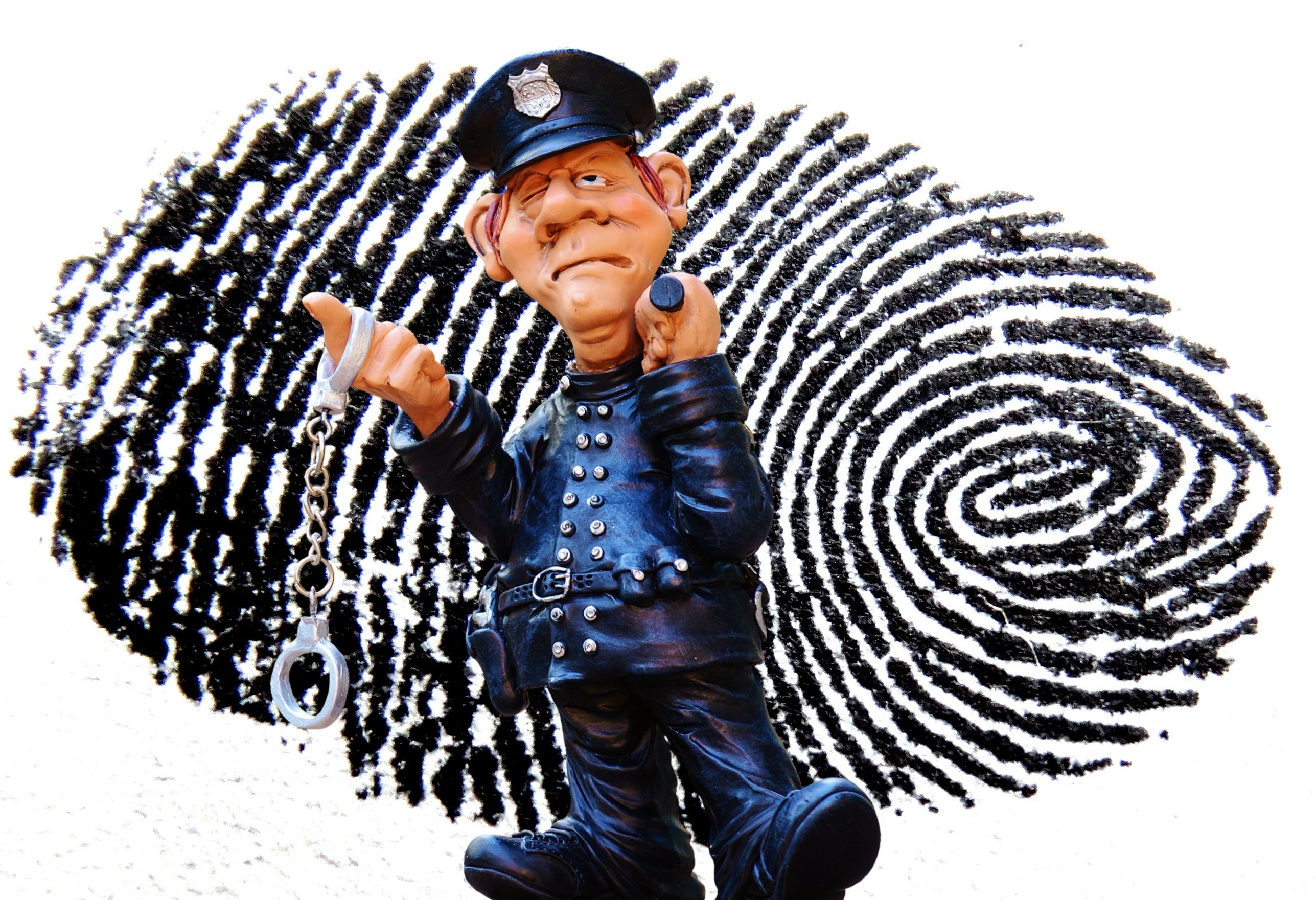 Police crime scene fingerprint free image download