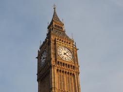 tall big ben tower
