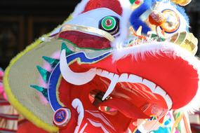 Chinese dragon carnival