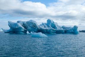 iceberg in the ocean