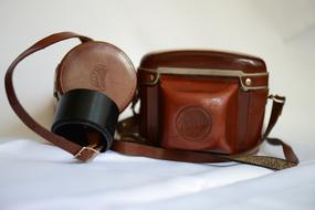 leather camera bag
