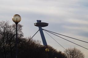 round street lamp