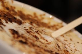 hot sweet cappuccino