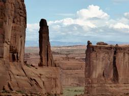 mountain formation in National Park