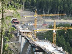 Tunnel Construction Site