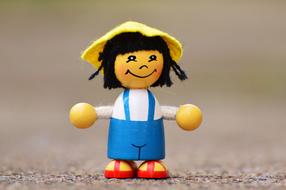 Figure Wood Game Characters