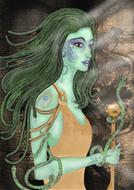 medusa snakes women lair mythology