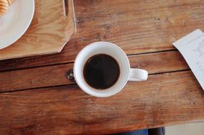 delicious hot coffee