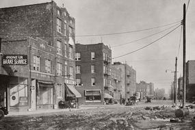 Vintage Historic New York Old