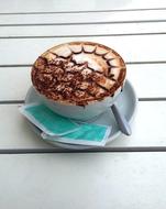 Cappuccino Coffee Cup Of Cafe Café
