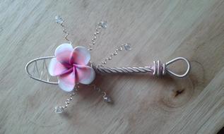 Wire Spoon Flower craft