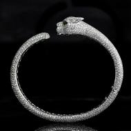 twisted bracelet with animal head