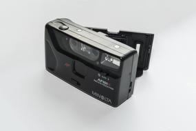 An old open camera for photos