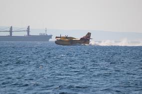 Canadair Greece Firefighting