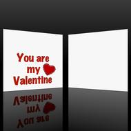 greeting card on a white background
