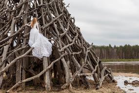 Bride Outdoor Activity Female