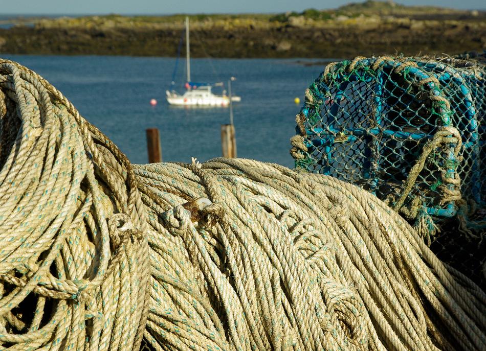 Normandy Chausey Islands Sailboat