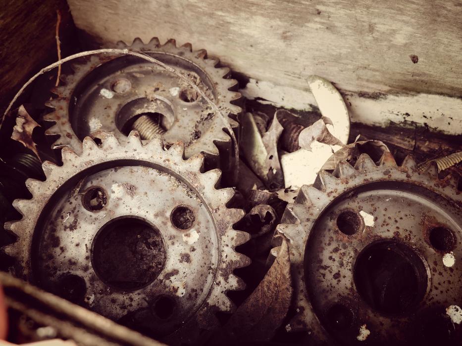 Gears Old Stuff Junk Rusty