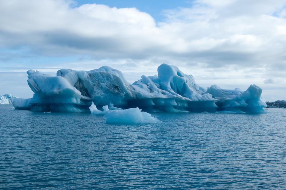 iceberg in the ocean