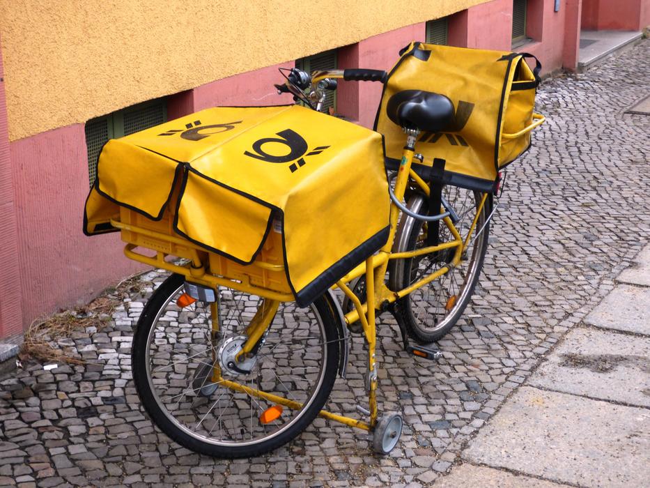 bicycle for mail transportation