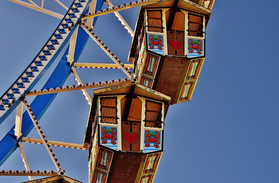 Oktoberfest Ferris Wheel Gondolas