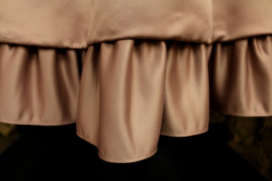 Ruffle Hemline Hem