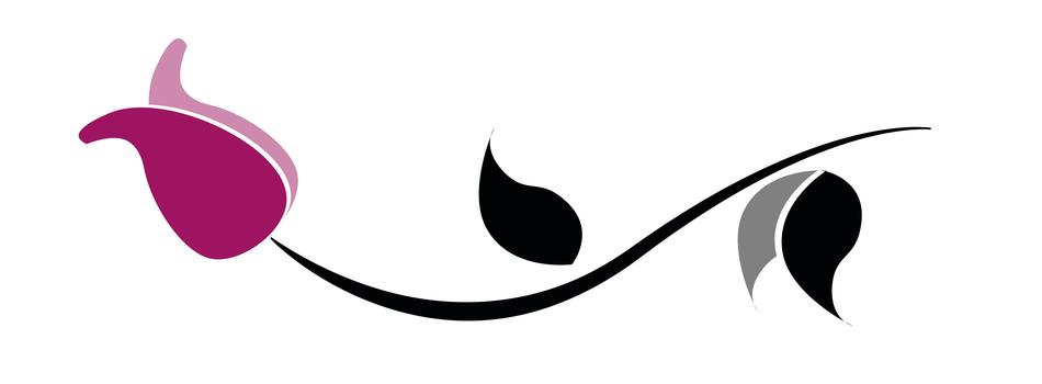 rose logo mourning black berry