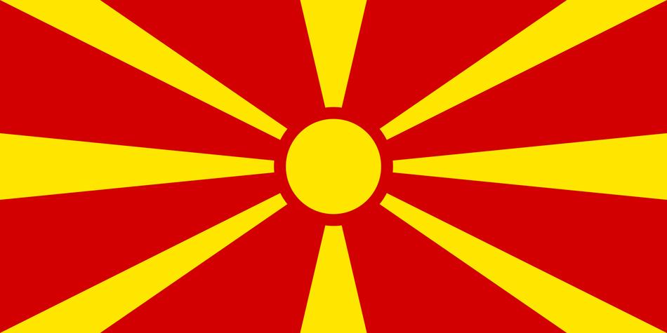 flag republic of macedonia official
