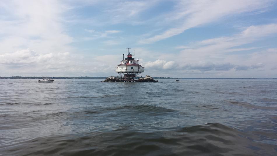 Lighthouse in Chesapeake Bay, usa, maryland, annapolis