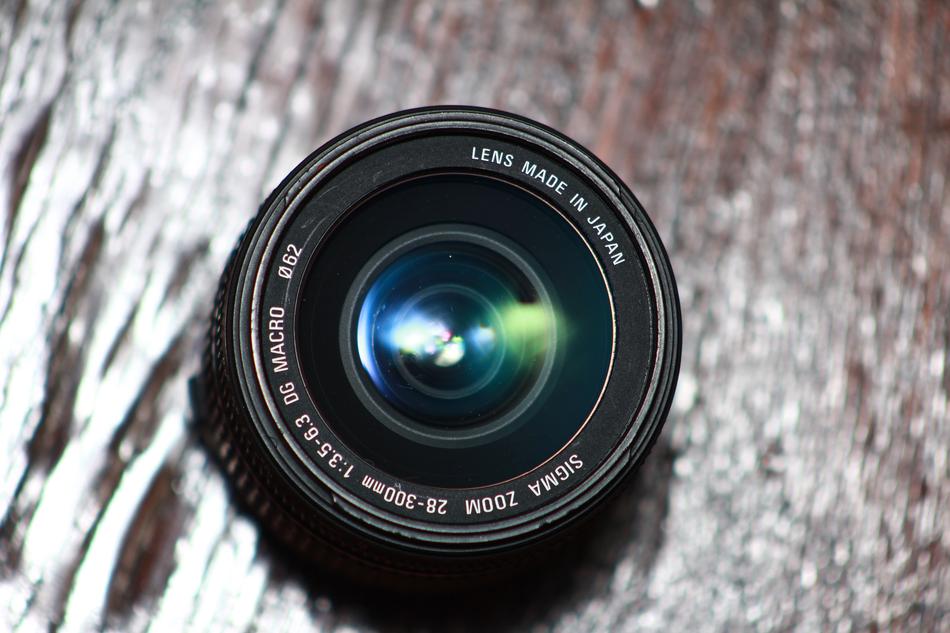 rainbow camera lens