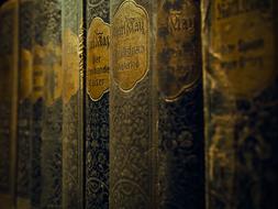 Books Spine Old
