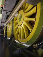 Train Wheel Railroad