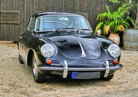 Oldtimer Porsche Sports Car