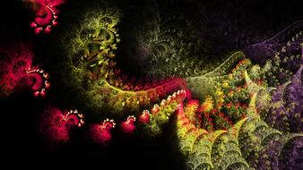 fractal swirling pattern
