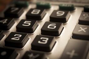 Calculator Figures Accounting