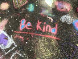 Kindness Chalk Handwritten