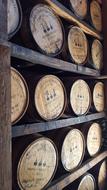 Wooden Whiskey Barrels Woodford