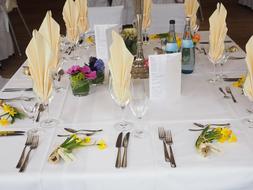 beautiful wedding table