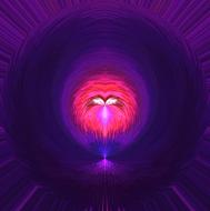 purple bright picture