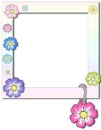 photo frame photo album flower